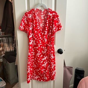 J. Crew Wrap Mini Dress